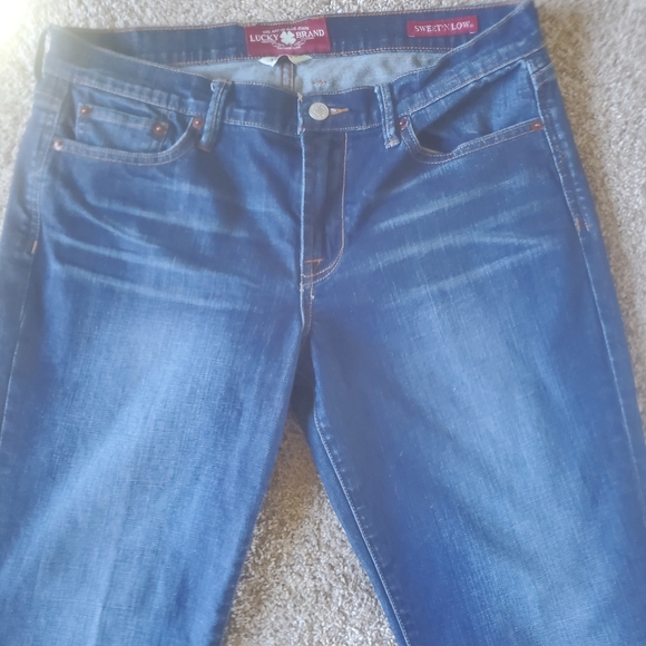 Lucky Brand Sweet N Low Jeans Woman's SZ 10/30 - Picture 4 of 10